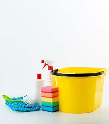 cleaning products bucket